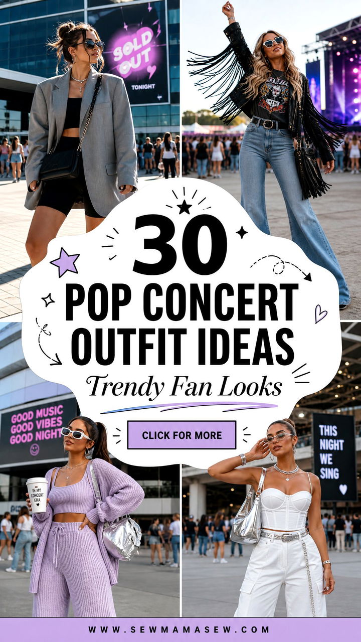 30 Pop Concert Outfit Ideas Trendy Looks for Every Fan - 30 Pop Concert Outfit Ideas: Trendy Looks for Every Fan