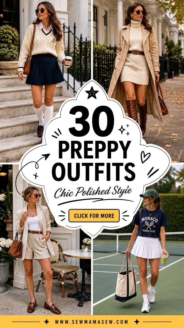 30 Preppy Outfits for Women to Look Chic and Polished - 30 Preppy Outfits for Women to Look Chic and Polished