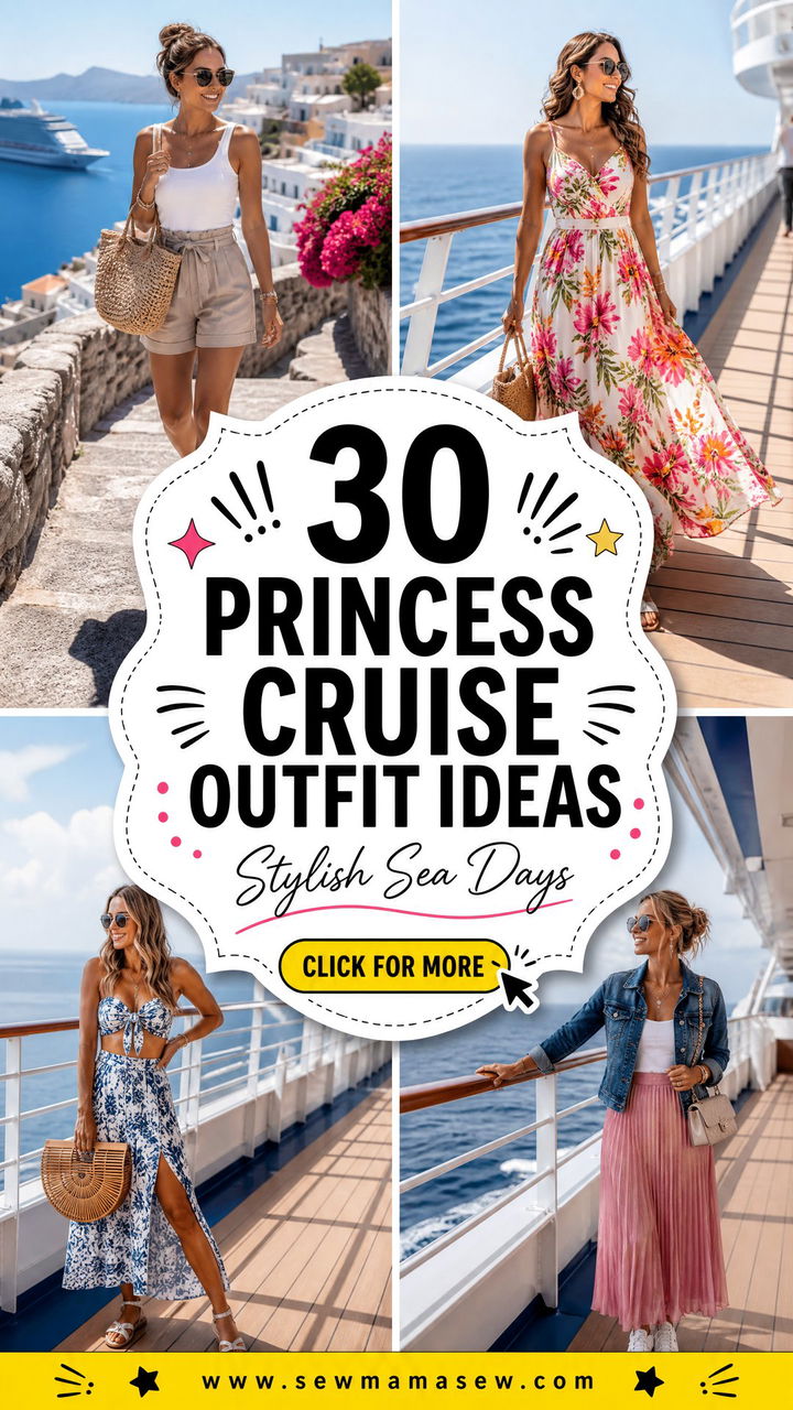 30 Princess Cruise Outfit Ideas for Stylish Sea Days - 30 Princess Cruise Outfit Ideas for Stylish Sea Days