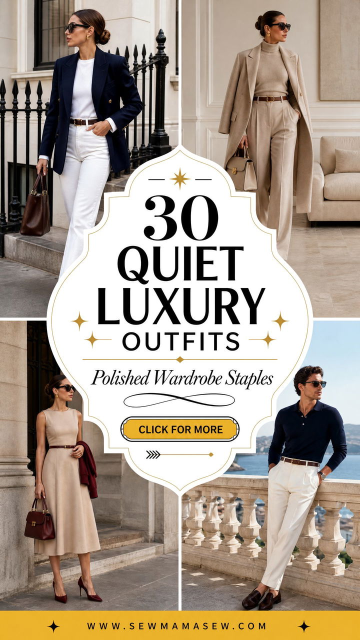 30 Quiet Luxury Outfits to Copy for a Polished Wardrobe - 30 Quiet Luxury Outfits to Copy for a Polished Wardrobe