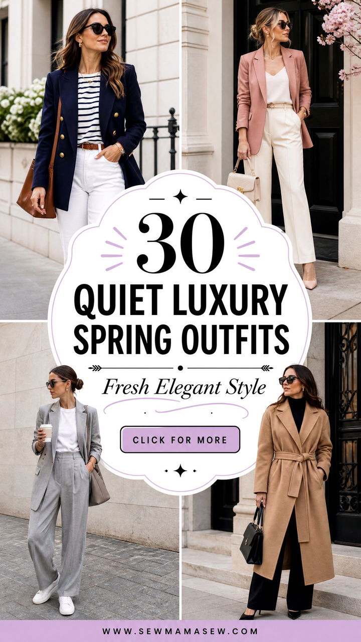 30 Quiet Luxury Spring Outfits for Fresh Elegant Style - 30 Quiet Luxury Spring Outfits for Fresh Elegant Style