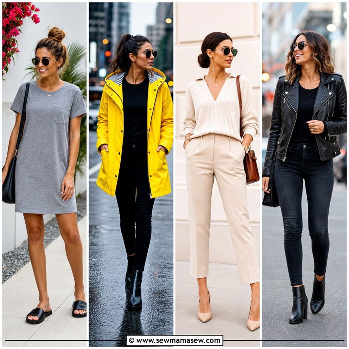 30 Rainy Vacation Outfit Ideas for Stylish Dry Travel Days
