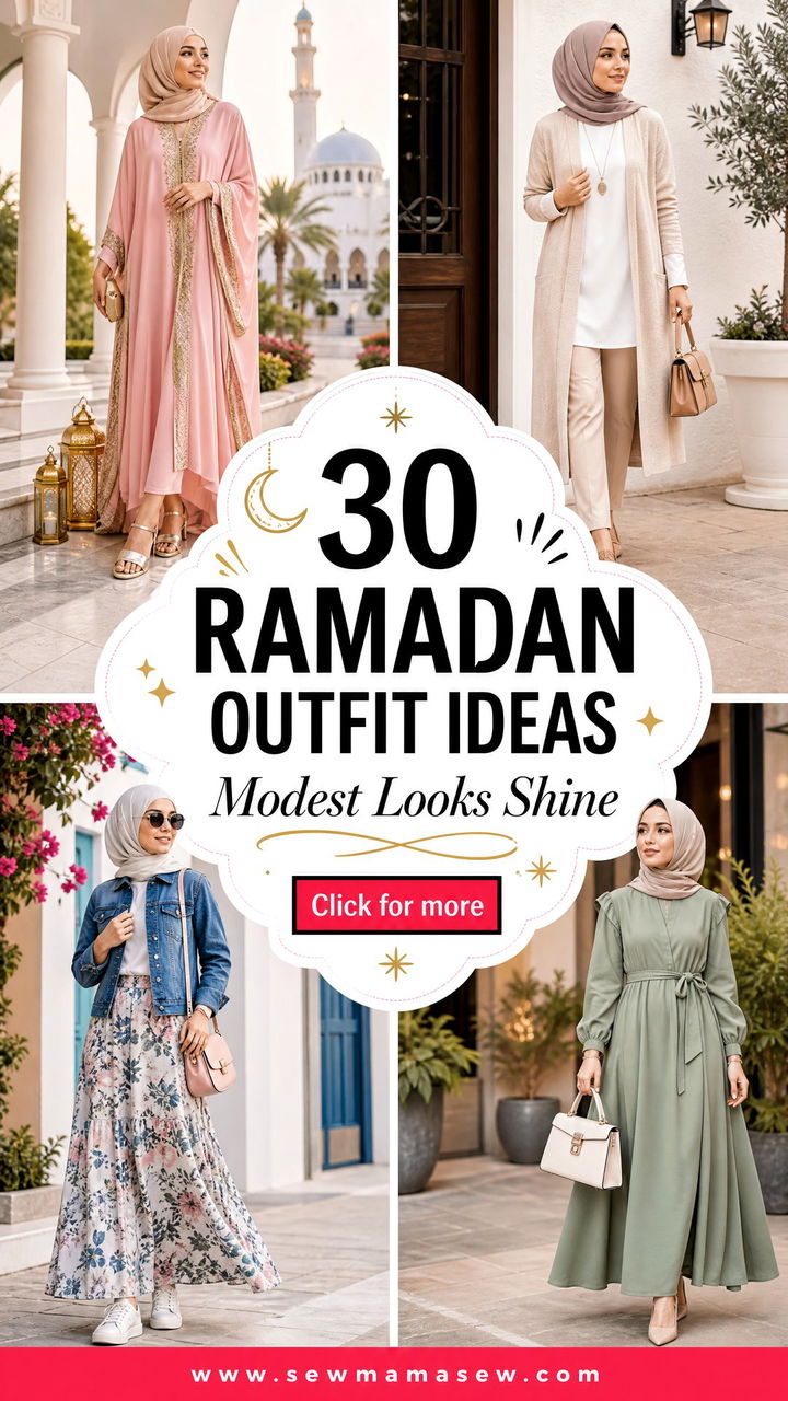 30 Ramadan Outfit Ideas Modest Women Will Love This Year - 30 Ramadan Outfit Ideas Modest Women Will Love This Year