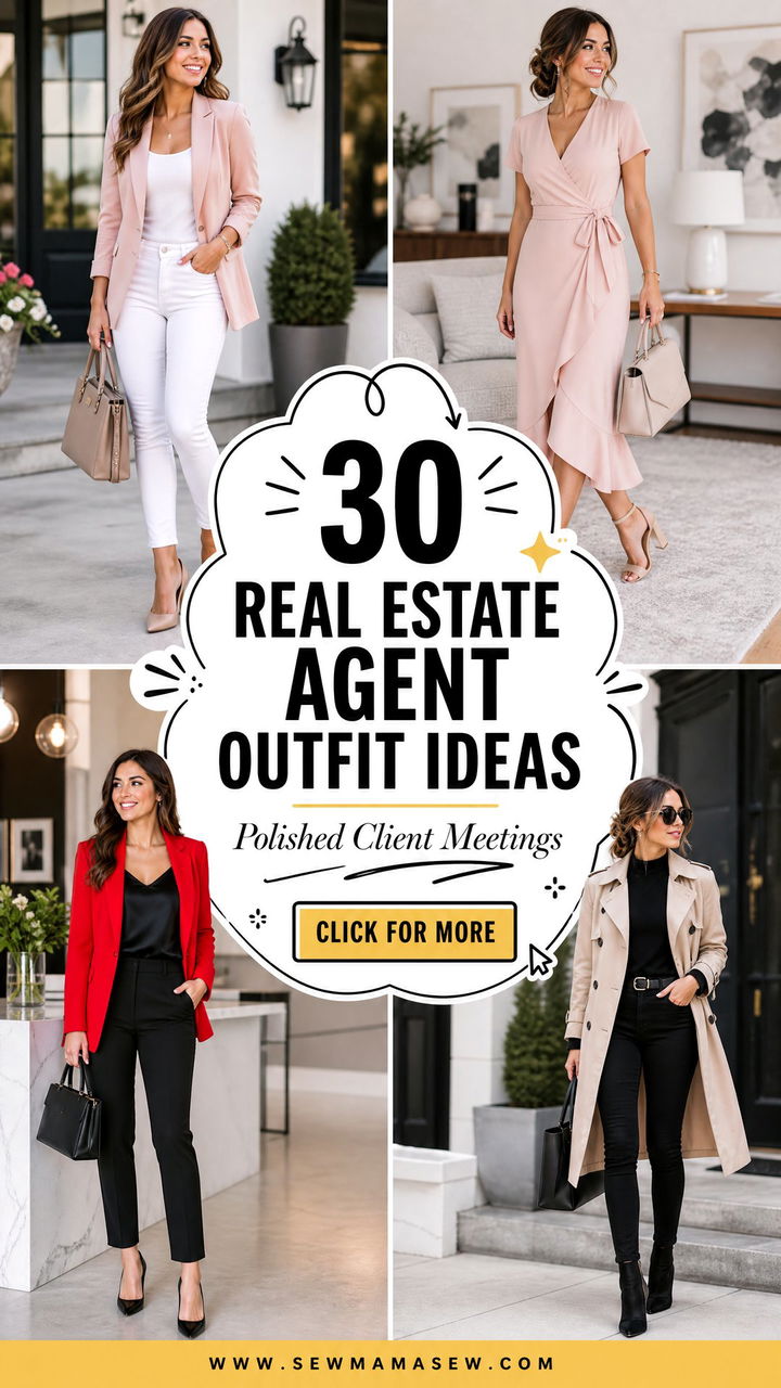 30 Real Estate Agent Outfit Ideas for Polished Client Meetings - 30 Real Estate Agent Outfit Ideas for Polished Client Meetings