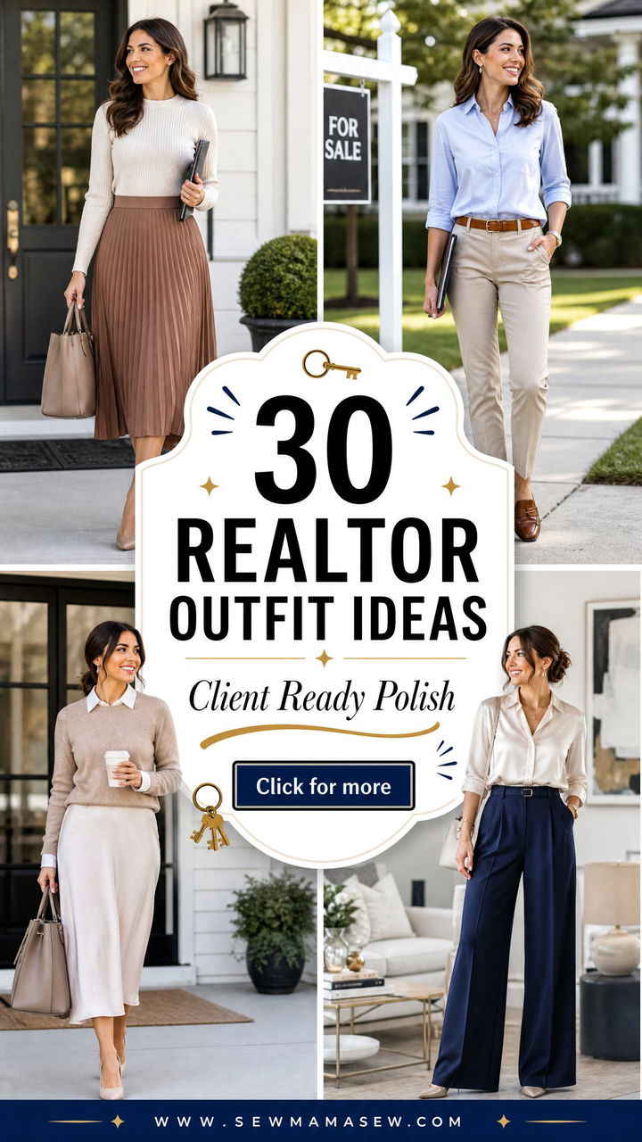 30 Realtor Outfit Ideas for Polished Client-Ready Style - 30 Realtor Outfit Ideas for Polished Client-Ready Style