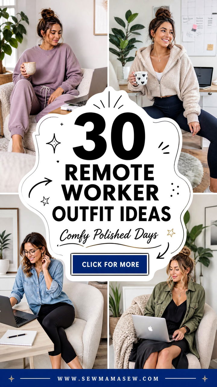 30 Remote Worker Outfit Ideas for Comfy Polished Workdays - 30 Remote Worker Outfit Ideas for Comfy, Polished Workdays