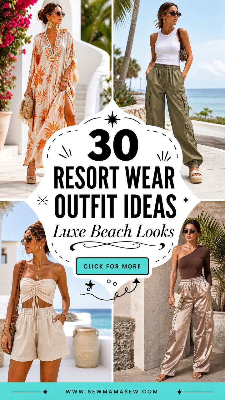 30 Resort Wear Outfit Ideas 2026 for Luxe Beach Vacations - 30 Resort Wear Outfit Ideas 2026 for Luxe Beach Vacations