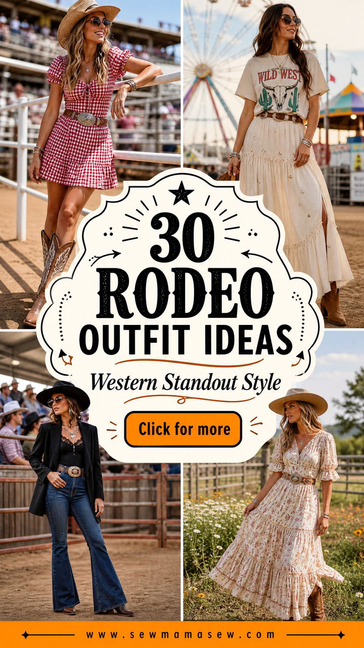 30 Rodeo Outfit Ideas for Western Style That Stands Out - 30 Rodeo Outfit Ideas for Western Style That Stands Out