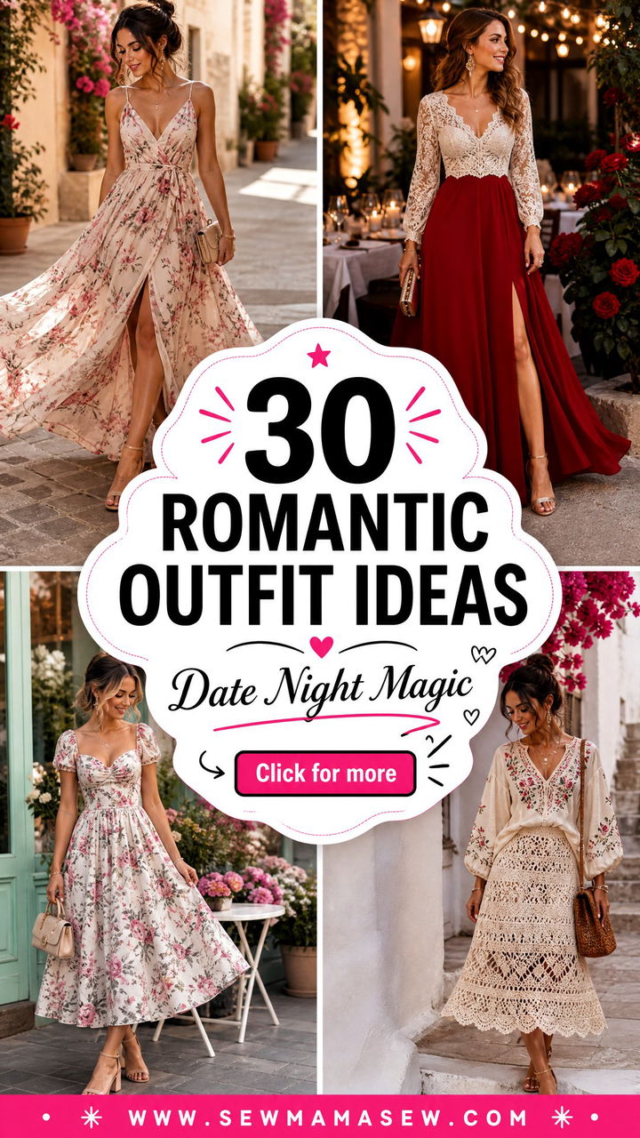 30 Romantic Outfit Ideas for Women for Date-Night Magic - 30 Romantic Outfit Ideas for Women for Date-Night Magic