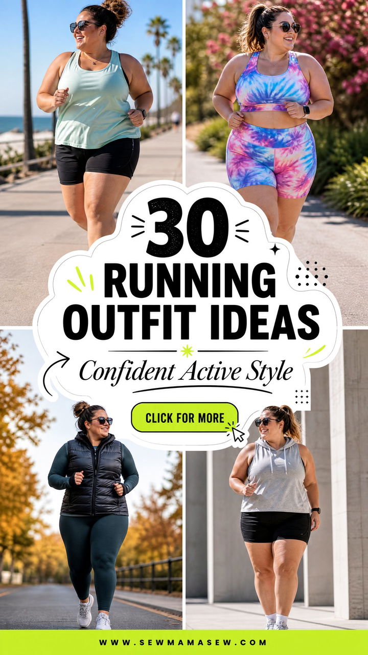 30 Running Outfit Ideas Plus Size Women Can Wear Confidently - 30 Running Outfit Ideas Plus Size Women Can Wear Confidently