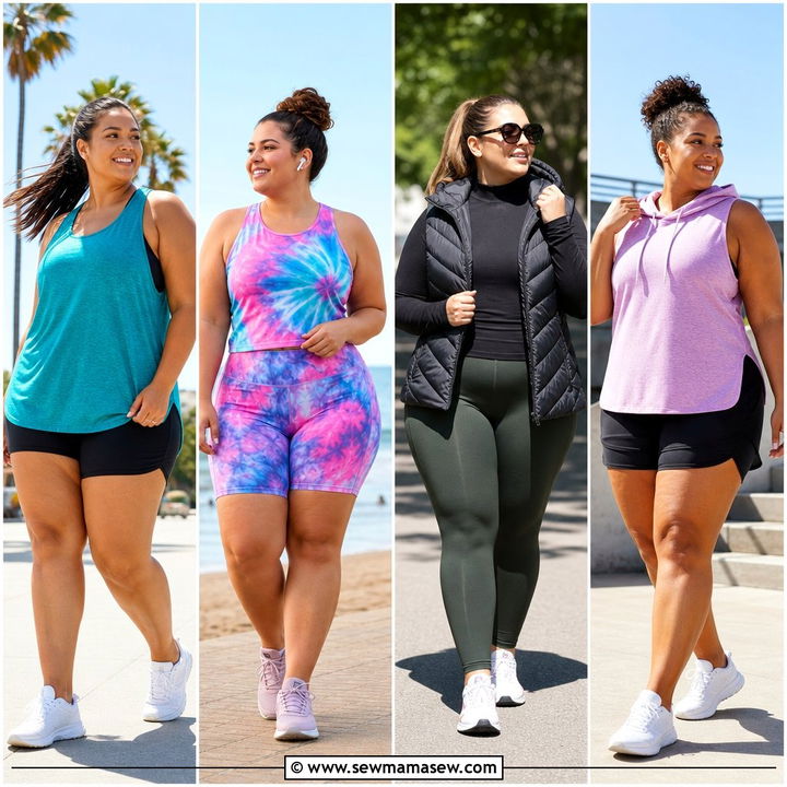 30 Running Outfit Ideas Plus Size Women Can Wear Confidently