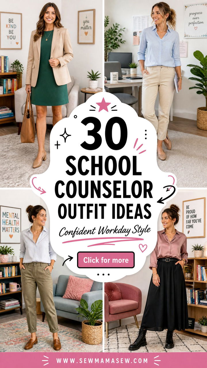 30 School Counselor Outfit Ideas for Confident Workdays - 30 School Counselor Outfit Ideas for Confident Workdays