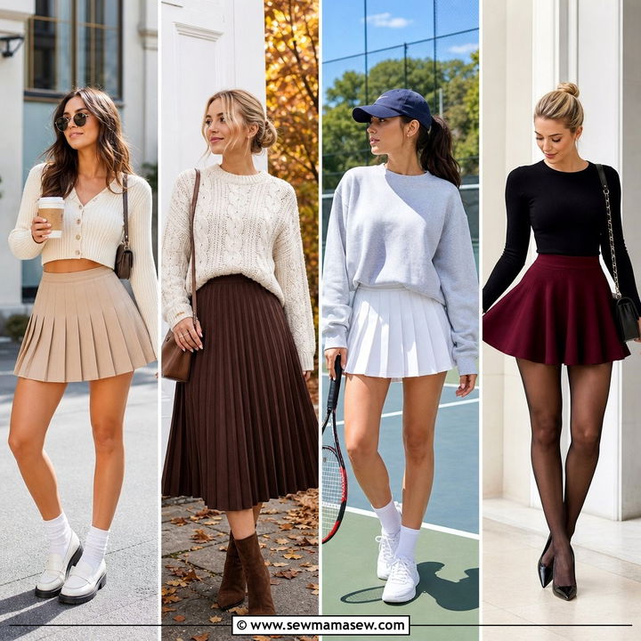 30 School Outfit Ideas With Skirt for Cute Style All Week