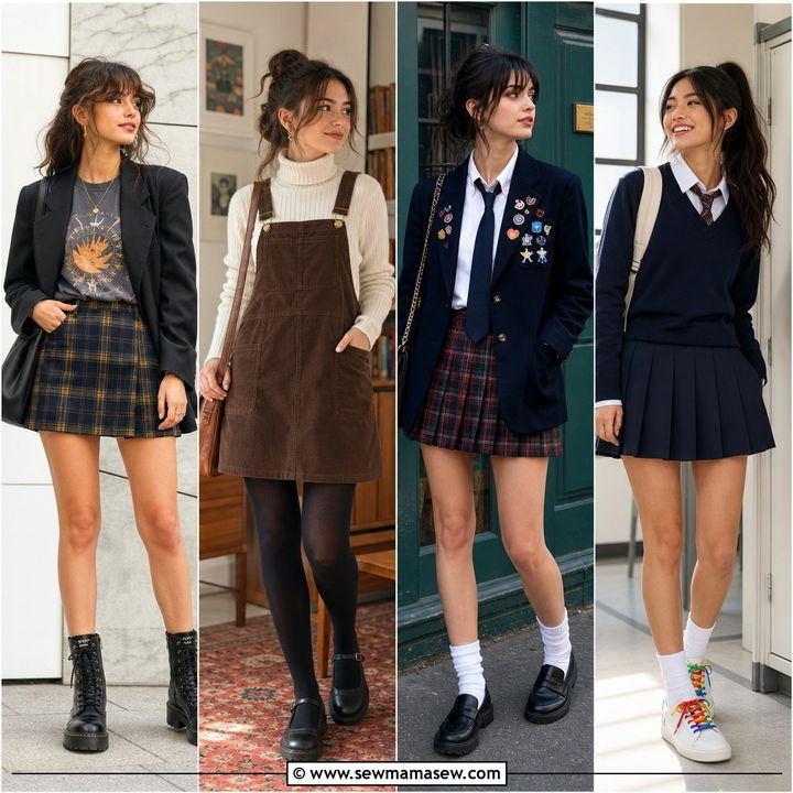 30 School Uniform Hacks Outfit Ideas for Fresh Class Style