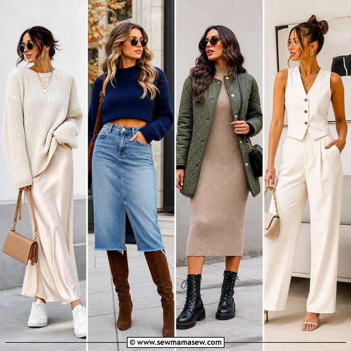 30 Shoulder Season Outfit Ideas For Tricky Weather Days