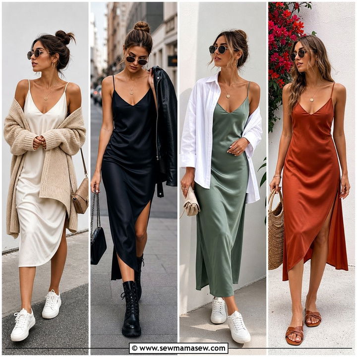 30 Slip Dress Outfits Ideas for Easy Chic Layering Looks