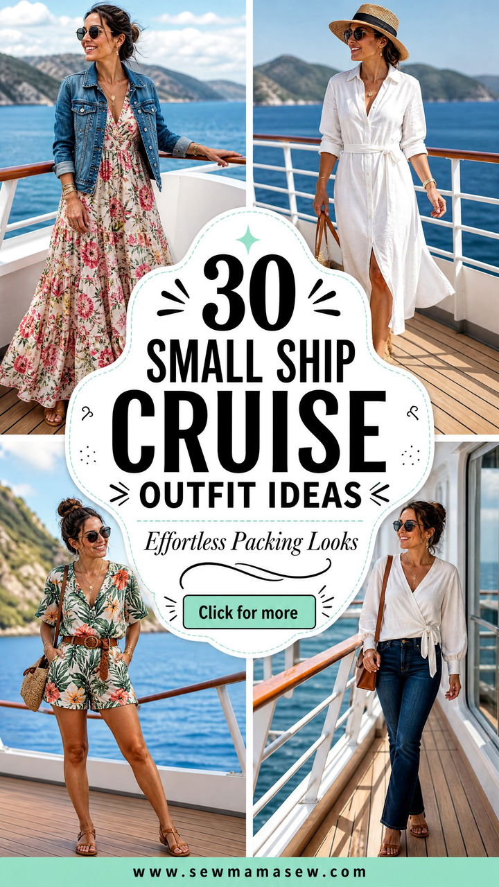 30 Small Ship Cruise Outfit Ideas for Effortless Packing - 30 Small Ship Cruise Outfit Ideas for Effortless Packing