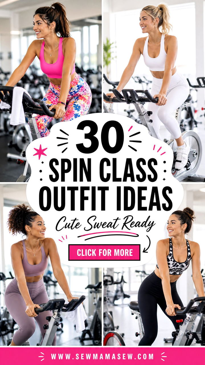 30 Spin Class Outfit Ideas That Feel Cute and Sweat-Ready - 30 Spin Class Outfit Ideas That Feel Cute and Sweat-Ready