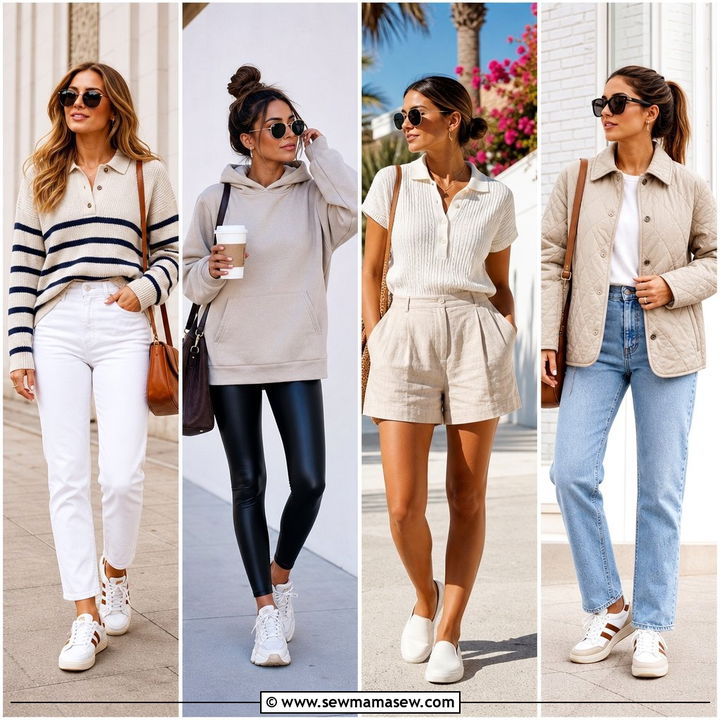 30 Sporty Chic Outfit Ideas for Women Over 40 to Feel Cool