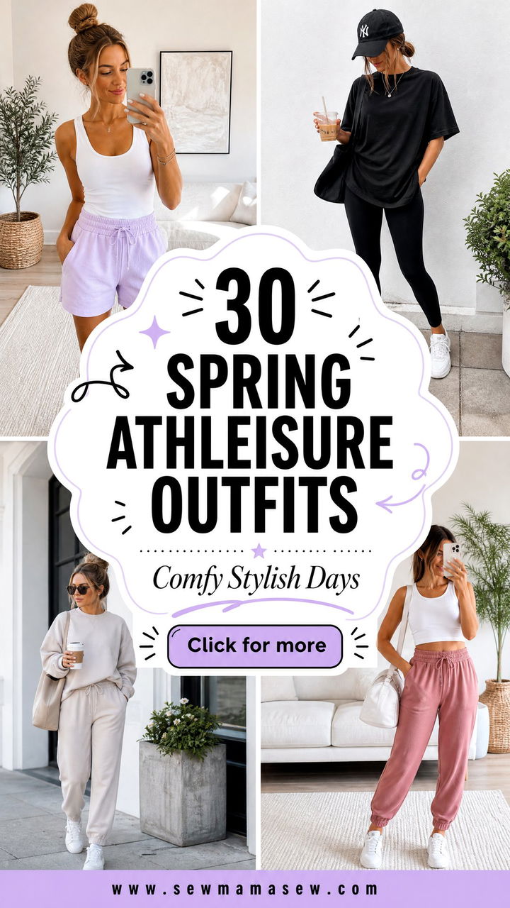 30 Spring Athleisure Outfits for Comfy Stylish Days - 30 Spring Athleisure Outfits for Comfy, Stylish Days