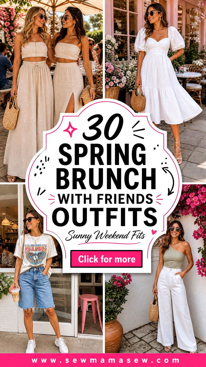 30 Spring Brunch With Friends Outfits for Sunny Weekends - 30 Spring Brunch With Friends Outfits for Sunny Weekends