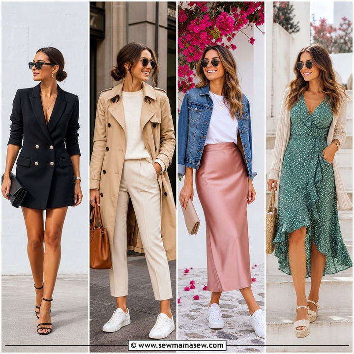 30 Spring Capsule Wardrobe Outfit Ideas for Easy Looks