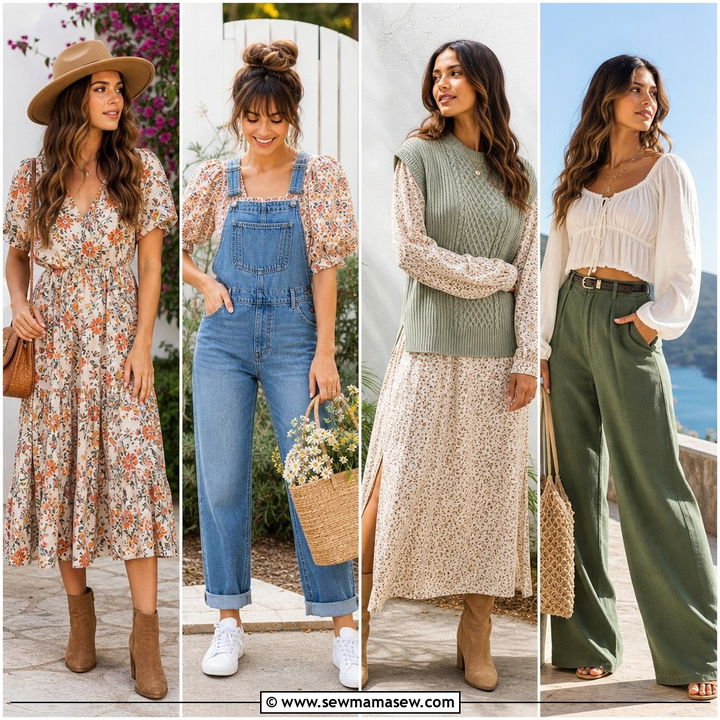 30 Spring Cottagecore Outfit Ideas for Soft Romantic Looks