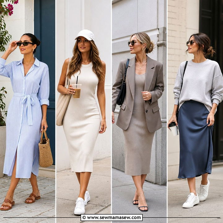 30 Spring Cotton Outfits for Cool, Easy Everyday Style