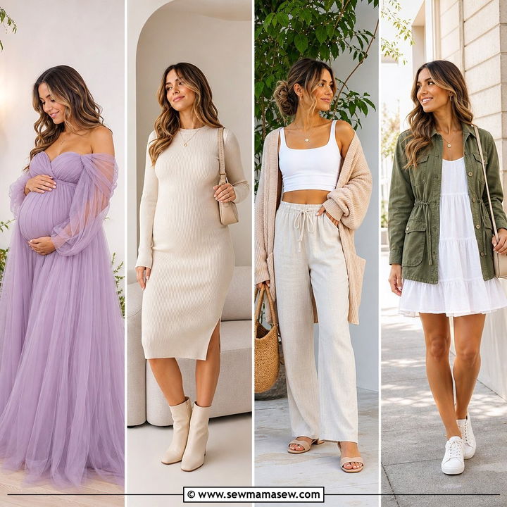 30 Spring Maternity Photo Outfits for Beautiful Memories
