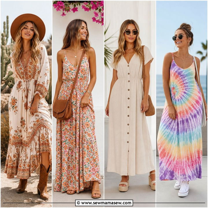30 Spring Maxi Dress Outfit Ideas for Effortless Sunny Days