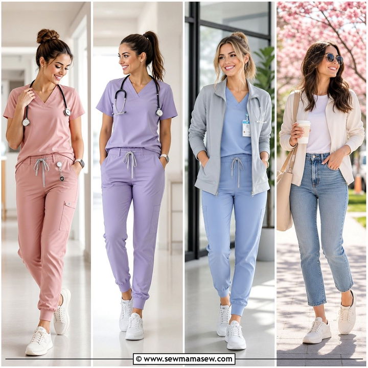 30 Spring Nurse Outfits for Comfortable Polished Shifts