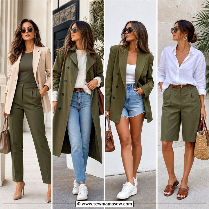 30 Spring Olive Green Outfit Ideas for Fresh Chic Looks