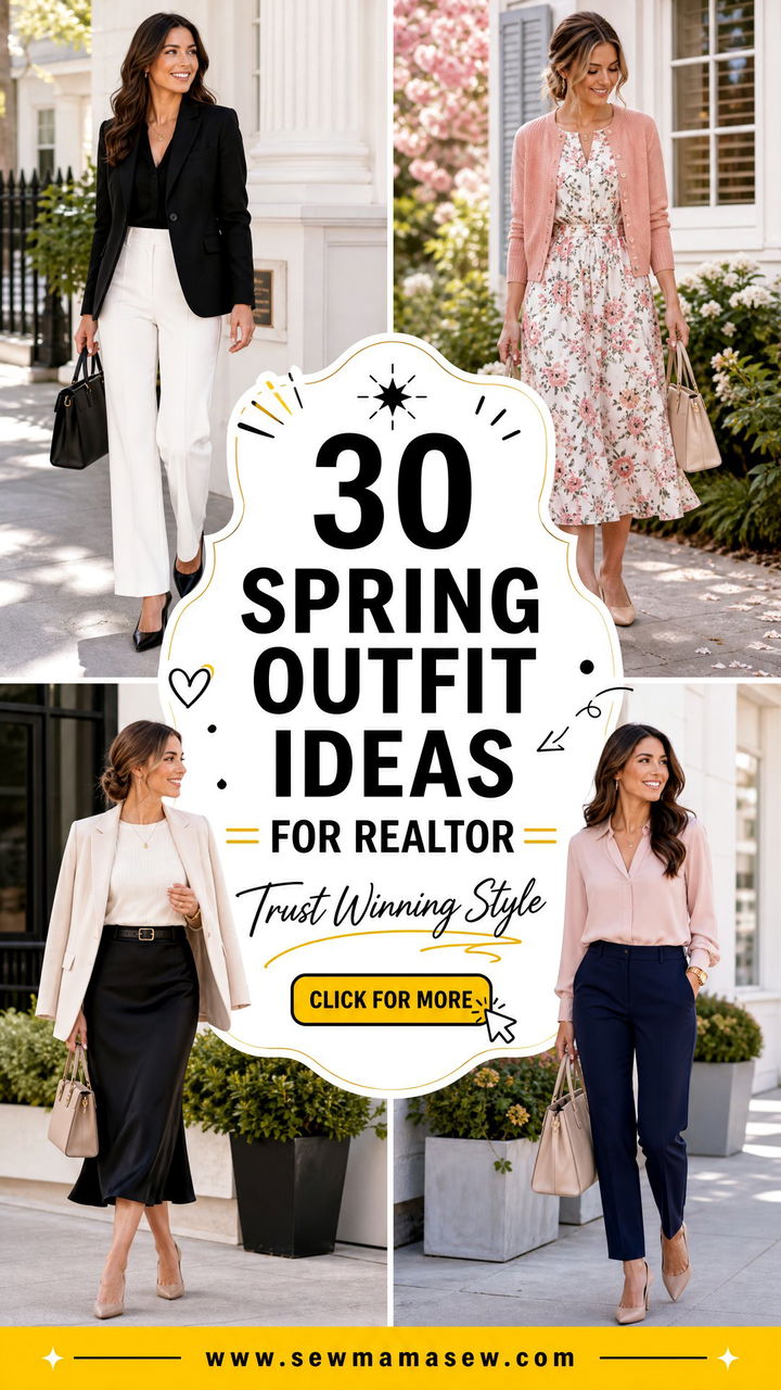 30 Spring Outfit Ideas for Realtor Style That Wins Trust - 30 Spring Outfit Ideas for Realtor Style That Wins Trust