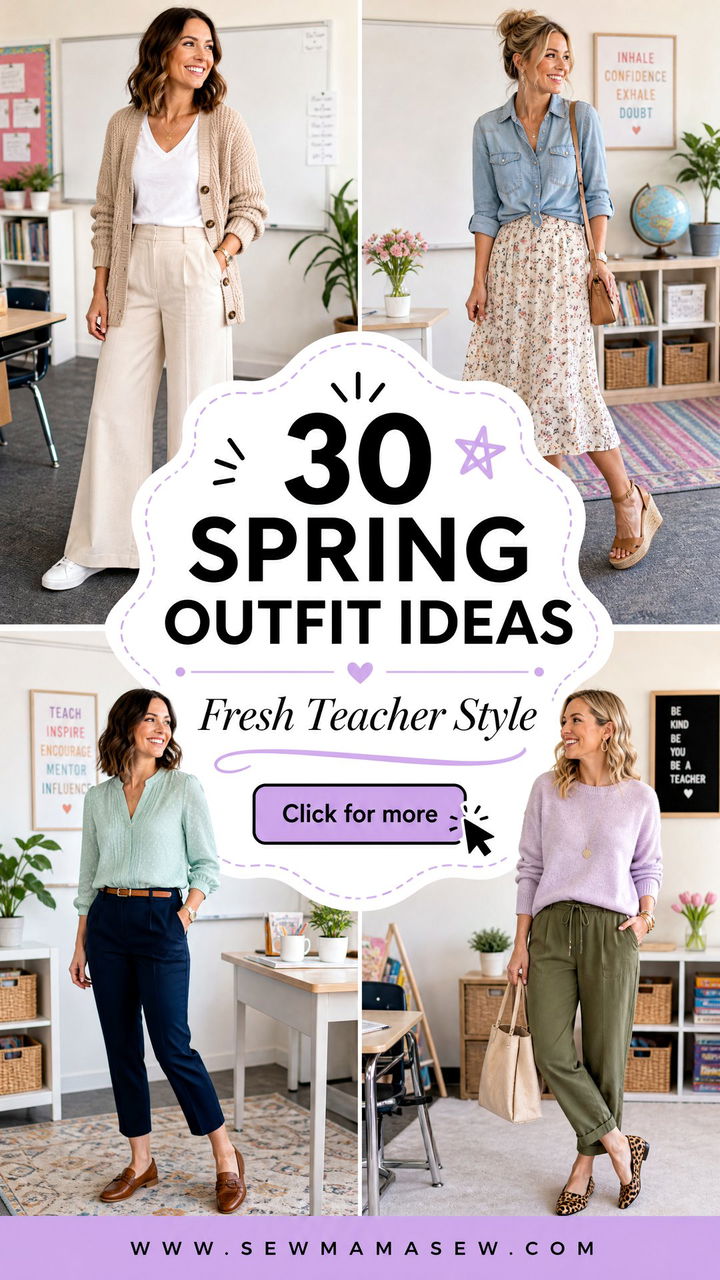 30 Spring Outfit Ideas for Teacher Style That Feels Fresh - 30 Spring Outfit Ideas for Teacher Style That Feels Fresh