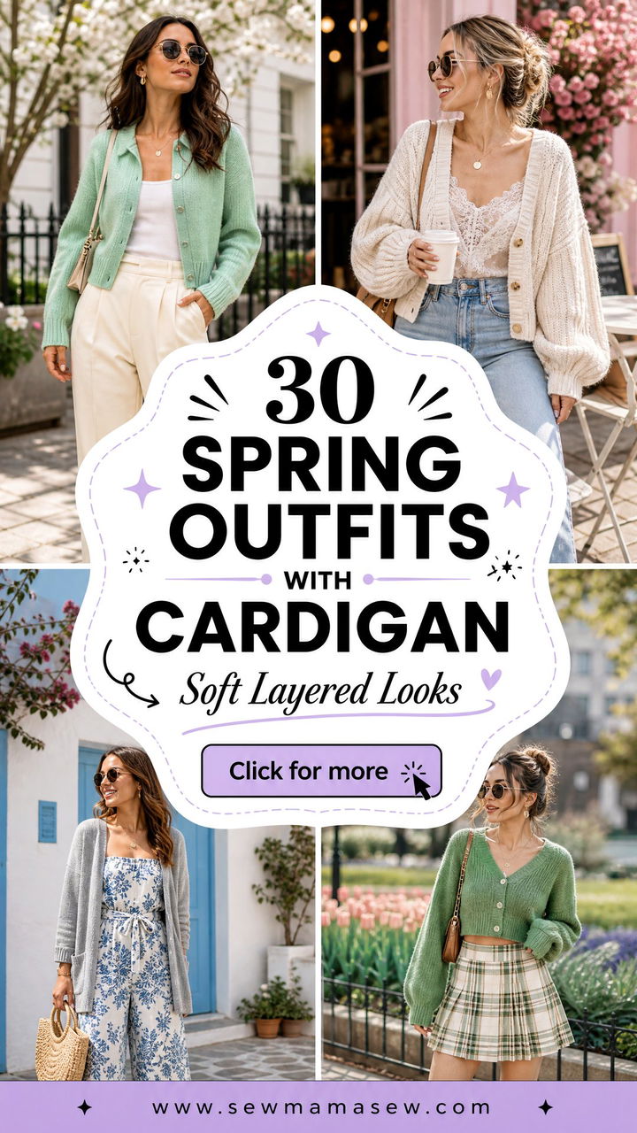 30 Spring Outfits With Cardigan Cozy-Chic Looks to Try - 30 Spring Outfits With Cardigan: Cozy-Chic Looks to Try