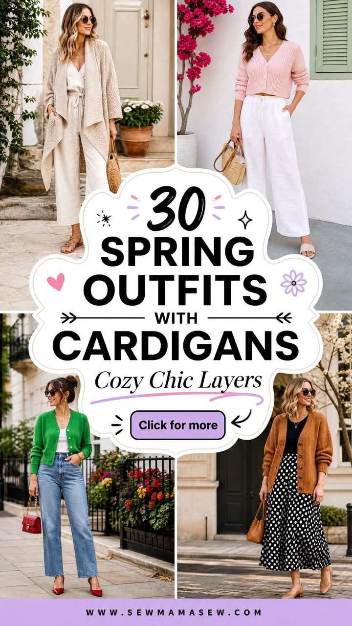30 Spring Outfits With Cardigans Cozy-Chic Looks to Try - 30 Spring Outfits With Cardigans: Cozy-Chic Looks to Try