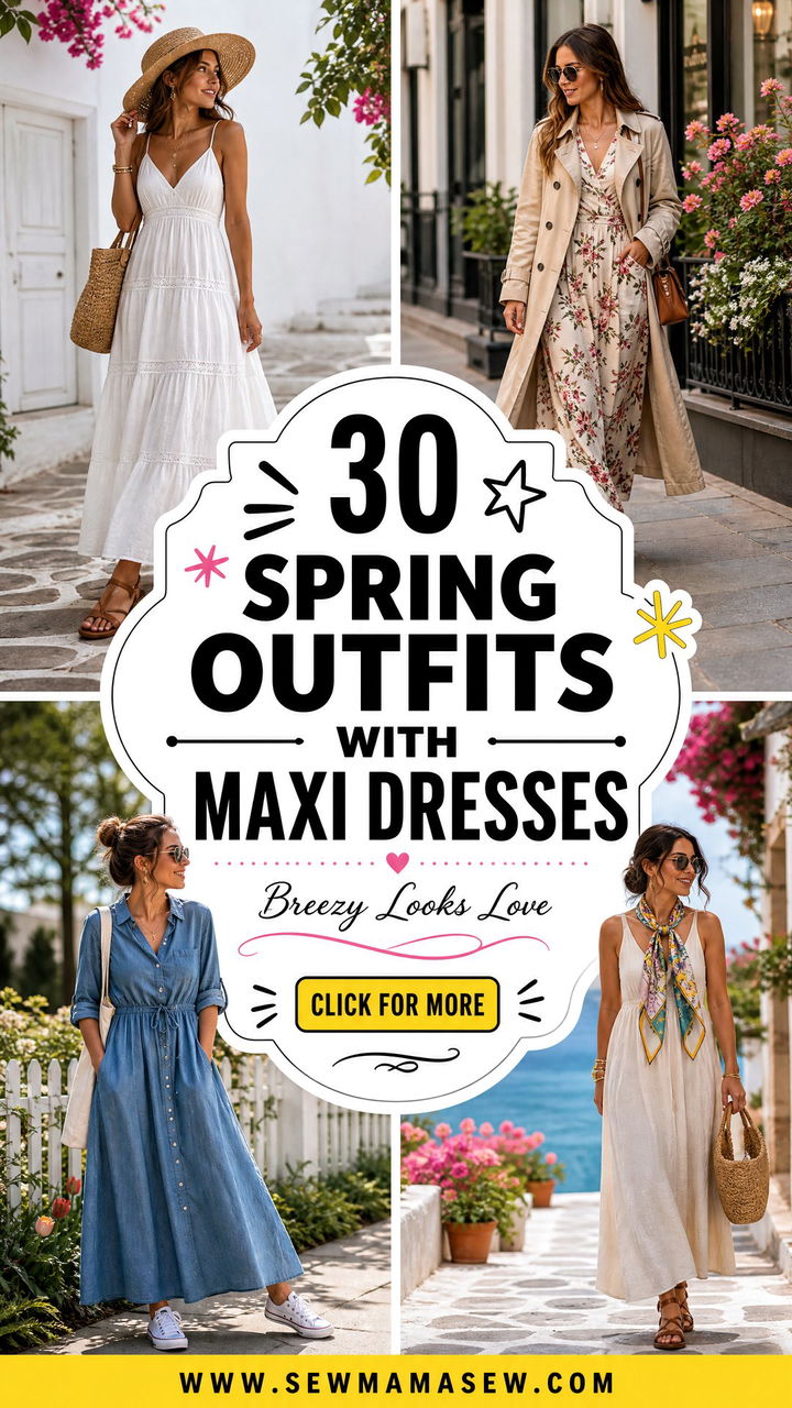 30 Spring Outfits With Maxi Dresses Breezy Looks to Love - 30 Spring Outfits With Maxi Dresses: Breezy Looks to Love