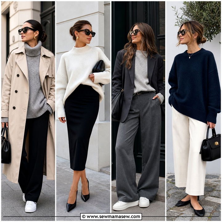 30 Spring Outfits With Oversized Sweater For Cozy Style