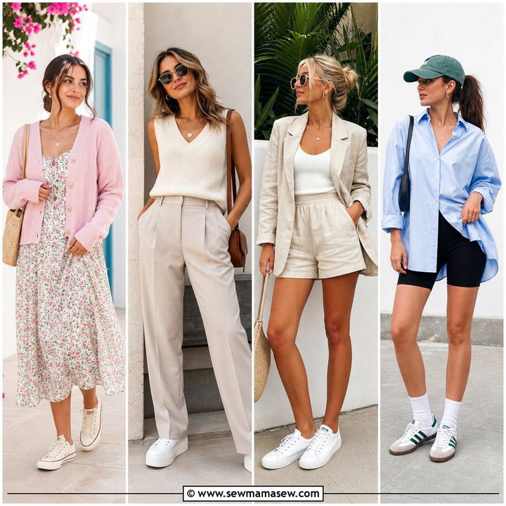 30 Spring Outfits With Sneakers for Effortless Style