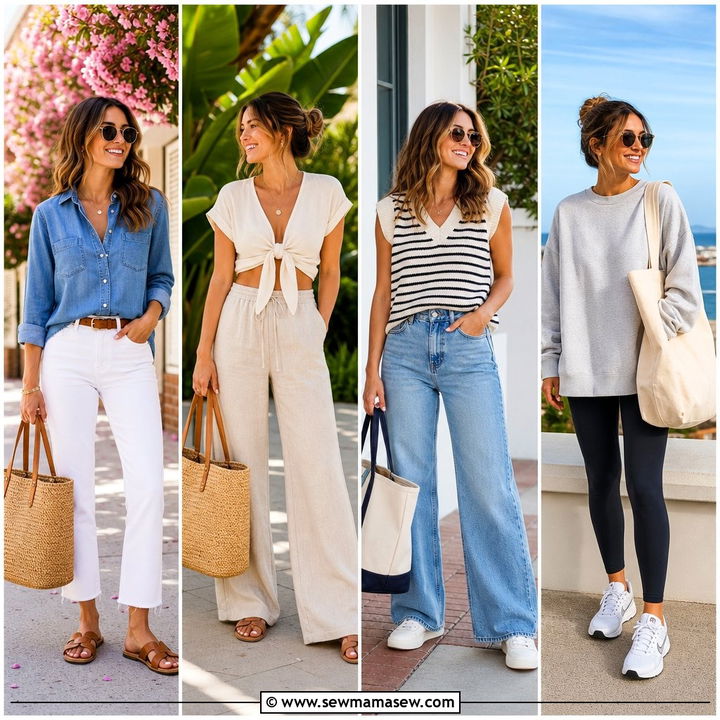 30 Spring Outfits With Tote Bag for Polished Everyday Style