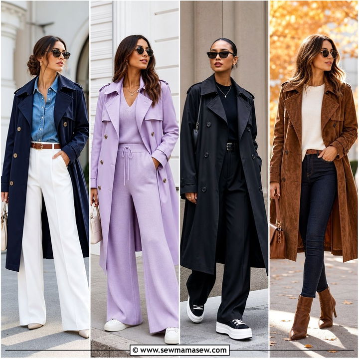 30 Spring Outfits With Trench Coat For Chic Rainy Days