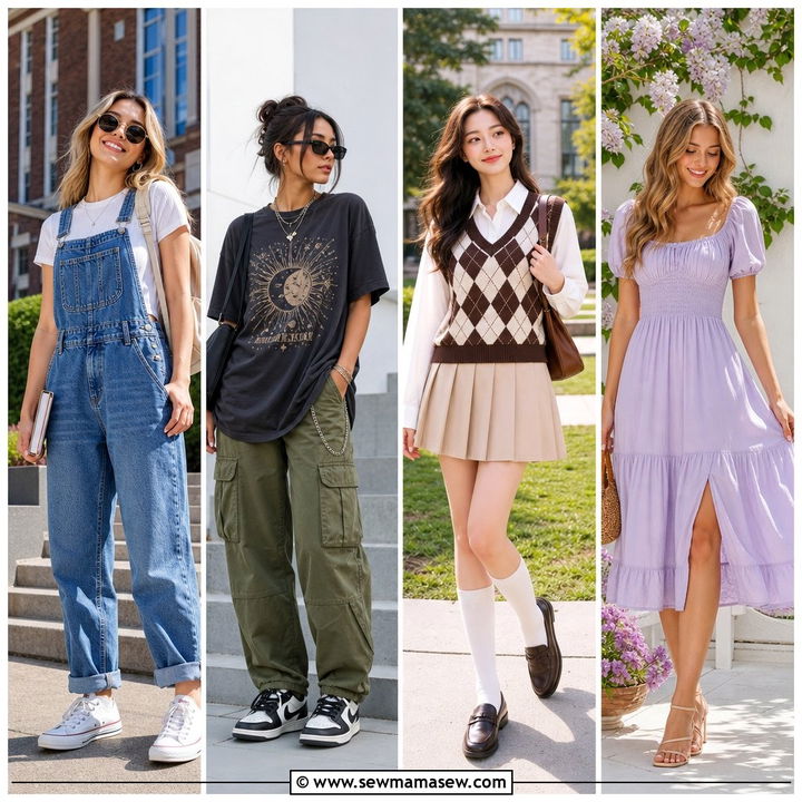30 Spring Outfits for College Girls for Cute Campus Days