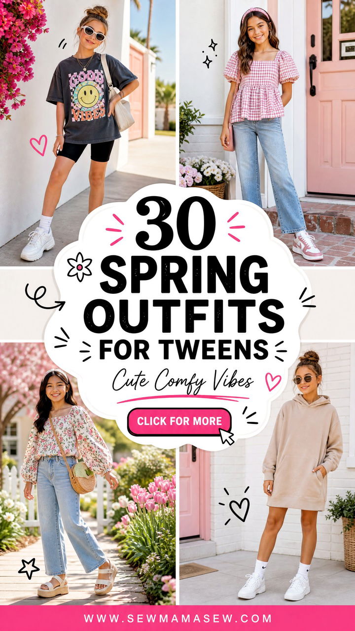 30 Spring Outfits for Tweens That Are Cute and Comfy - 30 Spring Outfits for Tweens That Are Cute and Comfy