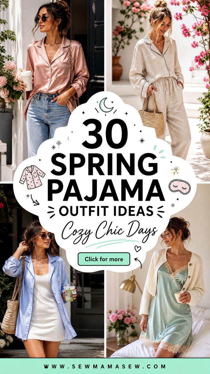 30 Spring Pajama Outfit Ideas for Cozy-Chic Days - 30 Spring Pajama Outfit Ideas for Cozy-Chic Days