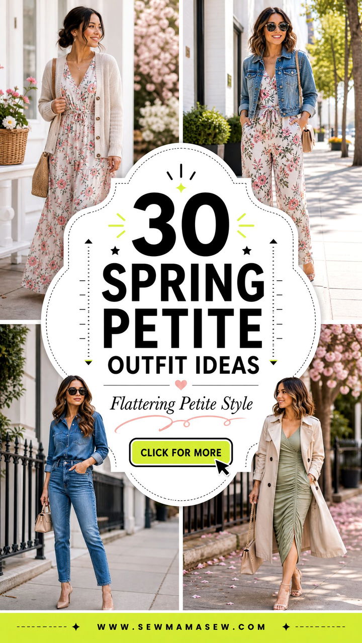 30 Spring Petite Outfit Ideas for Flattering Style - 30 Spring Petite Outfit Ideas for Flattering Style