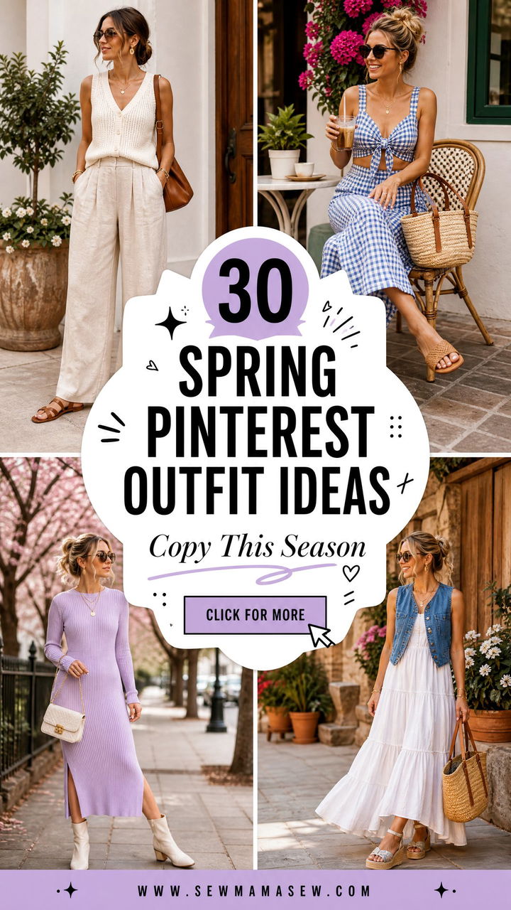 30 Spring Pinterest Outfit Ideas to Copy This Season - 30 Spring Pinterest Outfit Ideas to Copy This Season