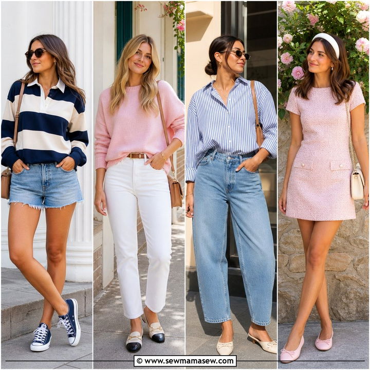 30 Spring Preppy Outfits 2026 for Fresh Classic Style