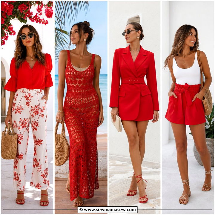 30 Spring Red Outfit Ideas for Bold Seasonal Style