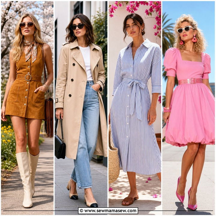30 Spring Retro Outfit Ideas With Vintage Charm