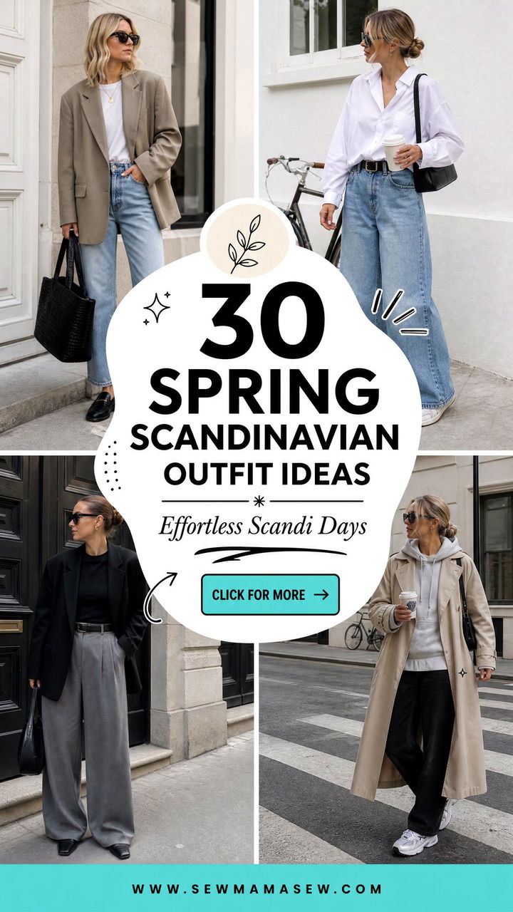 30 Spring Scandinavian Outfit Ideas for Effortless Days - 30 Spring Scandinavian Outfit Ideas for Effortless Days